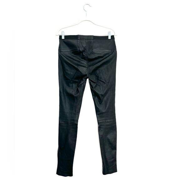Helmut Lang 100% Lamb Leather Skinny Pants Leggings - Picture 10 of 13